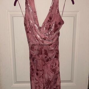 Windsor Pink Floral Mini Dress